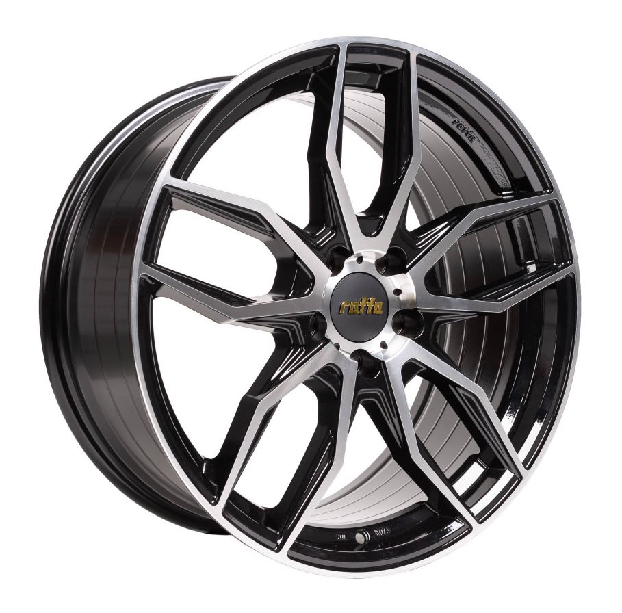 Raffa Wheels<br>RS-04 Glossy Black Polished (20x10)